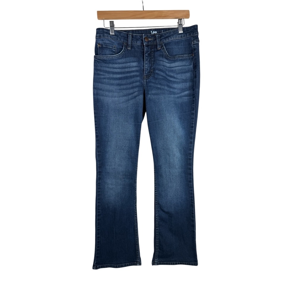Lee Riders Midrise Bootcut Jeans size 8 Petite Blue